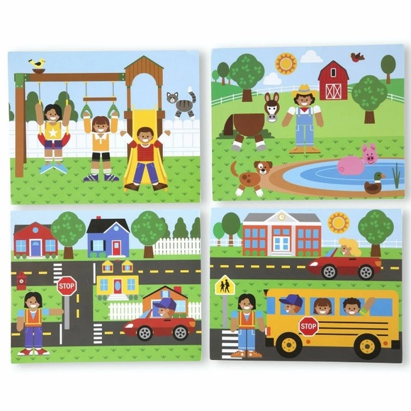 Melissa & Doug Magnetic Matching Picture Game Wooden - Picture 6 of 6
